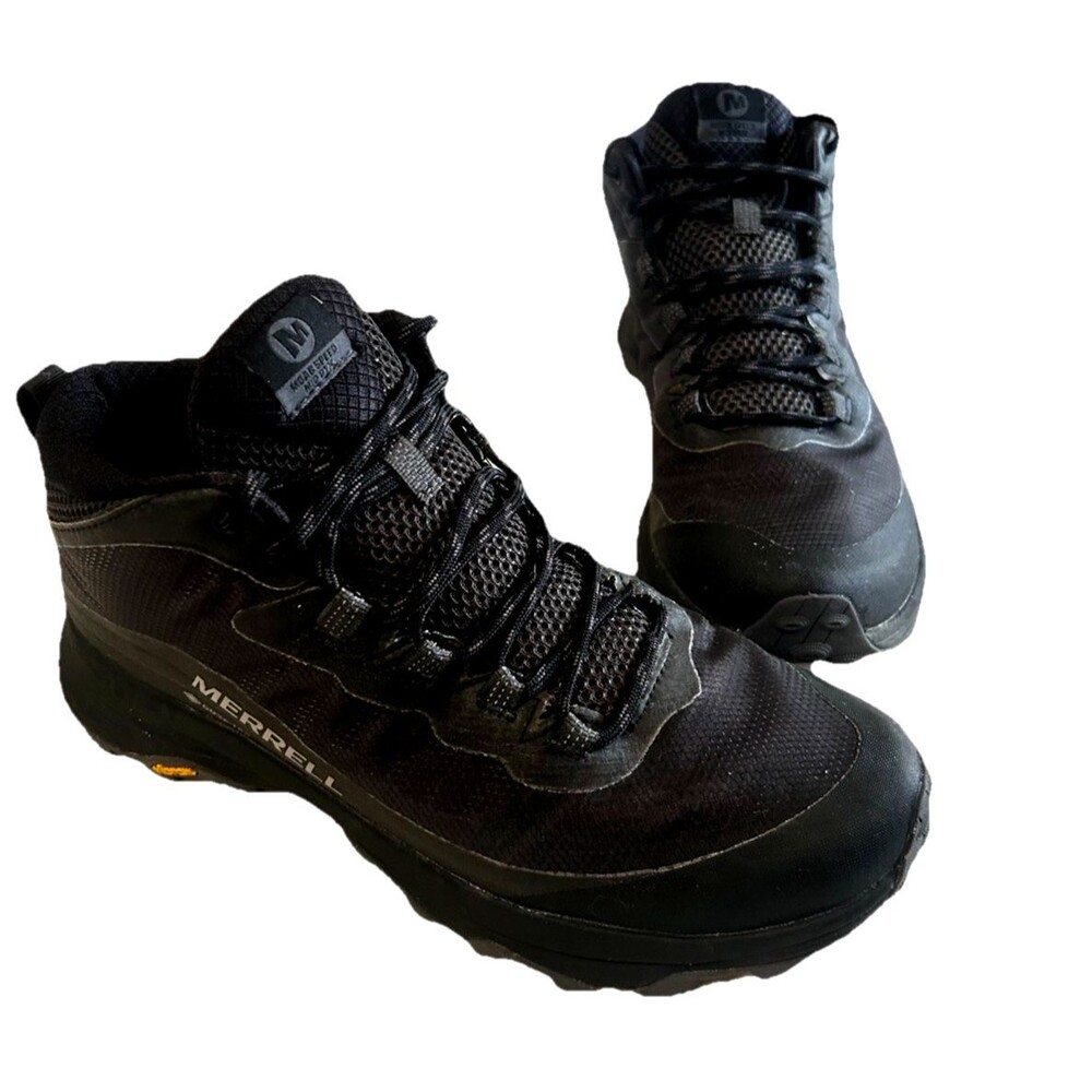 Merrell FloatPro Moab Speed GTX Mens 9.5 Black Go… - image 3